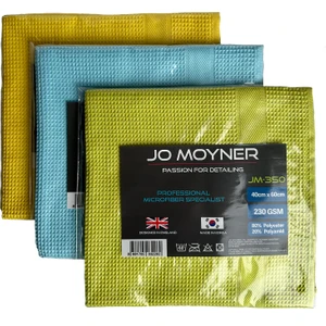 Jo Moyner Motorsiklet Temizlik Bezi Set 3'lü Mikrofiber Bez 40X60CM Kore'den Ithal