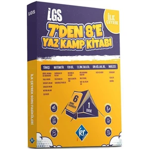 Bilfen Yayınları Kr Akademi Lgs Tüm Dersler 7 Den 8 E Yaz Kamp Kitabı