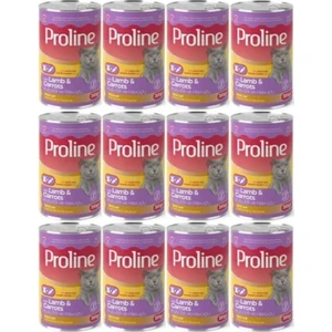 Pro Line (Gölge Av) Kuzu Etli ve Havuçlu Kedi Konservesi Yaş Mama 12*395 gr