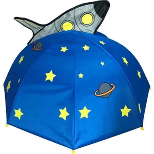 Dzc Kuzenler Avm Uzay Roket Karakterli Figürlü Kız Erkek Çocuk Şemsiye Hediyelik Ufak Boy Üç Boyutlu