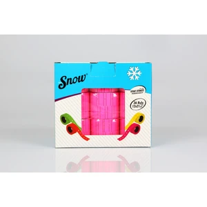 Snow Fıyat Etiketi Pembe 600’lü Sarım 36 Rulo