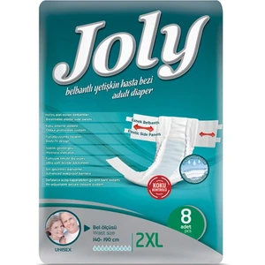 2XL Hasta Bezi Belbantlı Yüksek Emici 8 Adet