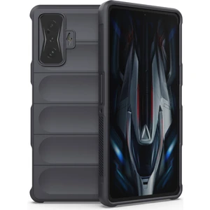 4U Sky Xiaomi Için Yumuşak Tpu Kılıfı Poco F4 Gt/redmı K50 Oyun Şok Geçirmez Sağlam Arka Kapak Cep Telefonu Kabuk-Dark Gri (Yurt Dışından)