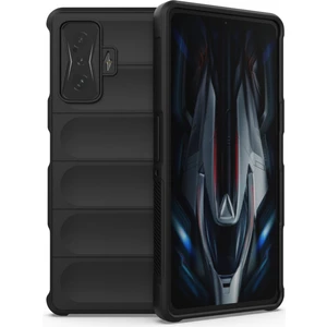 4U Sky Xiaomi Için Yumuşak Tpu Kılıfı Poco F4 Gt/redmı K50 Oyun Şok Geçirmez Sağlam Arka Kapak Cep Telefonu Kabuk Black (Yurt Dışından)