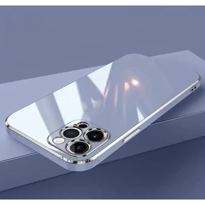 M.TK Moveteck Xiaomi Redmi 12 4g Kılıf Kamera Korumalı Parlak Gold Altın Kenarlı Yumuşak Silikon Kapak Işlemeli