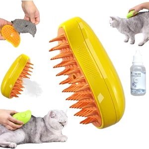 Buharlı Kedi Fırçası - Sarı (Yurt Dışından)