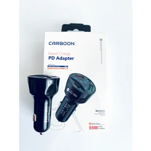 3 Port USB Araç Için Telefon Şarj Cihazı Çakmaklık Araç Içi Şarj Adaptörü 55W