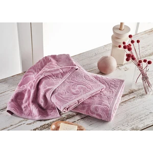 Marie Claire 3'lü Set Set Kadife Jakar Victoria Gülkurusu