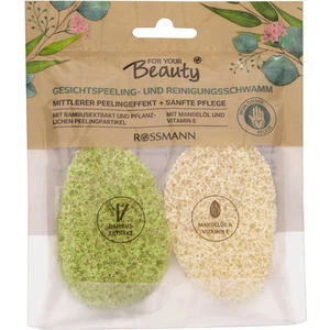 For Your Beauty Temizleme ve Peeling Süngeri 2'li