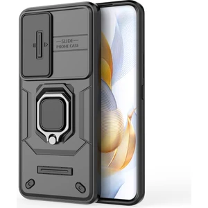 Honor 90 5g Için Telefon Kılıfı [düşmeye Karşı Koruma] Araba Manyetik Halka Tutuculu (Yurt Dışından)