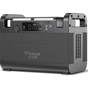 GO ON 1500W Taşınabilir Güç İstasyonu, Güneş Paneliyle Şarj Desteği, Hafif, LiFePO4, LED