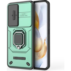 Honor 90 5g Için Telefon Kılıfı [düşmeye Karşı Koruma] Araba Manyetik Halka Tutuculu (Yurt Dışından)
