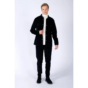 Lee Cooper Karelas Erkek Dokuma U.kol Gömlek Siyah