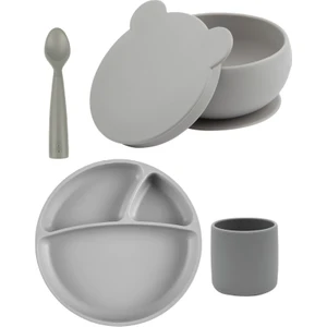Oioi Powder Grey Dörtlü Set