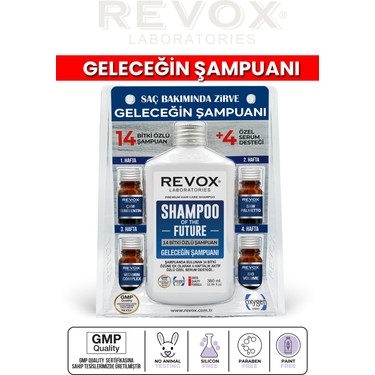 Ai Revo STEM CELL 4本セット Revox Bitkisel Şampuan ve Aktif Özlü 4 Adet Özel Destek Fiyatı