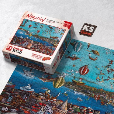 KS Games Migration Routes - Galata Tower 3000 Parça Puzzle Fiyatı