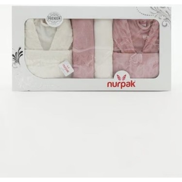 Nurpak Bornoz Takımı Nurpak Hazal 8 Parça Pamuklu Fiyatı