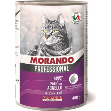 Morando Kuzu Etli Kedi Konservesi Ezme Pate 400GR