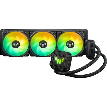 ASUS TUF GAMING LC II 360 ARGB AIO AURA SYNC 120MM ADRESLENEBİLİR RGB FAN NCVM KAPLAMALI RGB POMPA