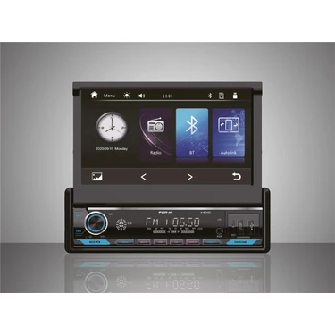 For-x X-9040 Indash Ekranlı Teyp – Park Kameralı 3 Amfi Çıkışlı Bluetooth Özellikli Medya