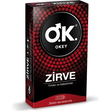Okey Zirve Prezervatif 10lu Tırtıklı ve Kabartmalı Özellikleriyle Güvenli Kullanım