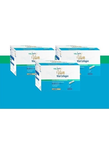 Viva Vital Collagen 30 Saşe 3 Adet