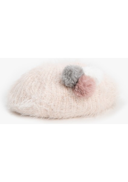 Pelüş Ressam Şapka Ponpon Detaylı modelleri