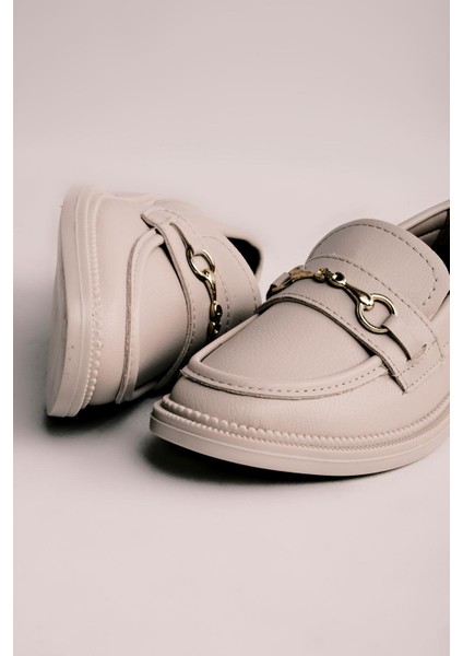 Potinonline 1363 Kadın Tokalı Loafer Günlük Ayakkabı modelleri
