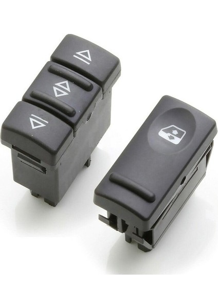 Renault 19 R19 Sağ + Sol Cam Düğmesi Anahtarı Takımı 1988-1996