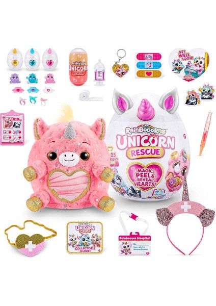 Rainbocorn Unicorn Dev Sürpriz Yumurta Peluş