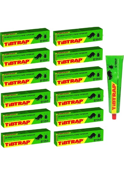 Zehirsiz Fare Yapışkanı 125 ml x 12 Adet