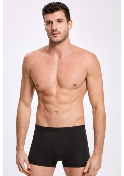 007 Erkek Elastanl Boxer
