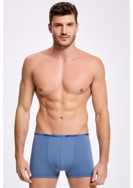 Modal Ince Bel Likralı Erkek Boxer 1603 (6 Adet)