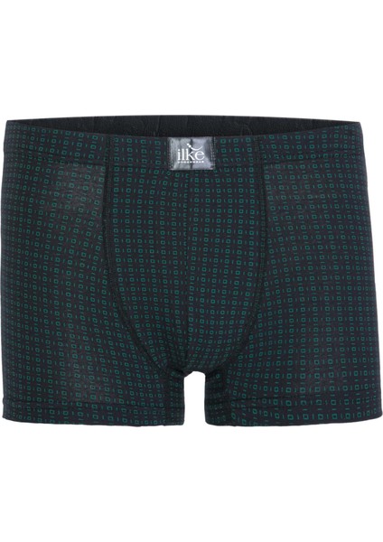 Ilke Desenli Likra Boxer 1601 (6 Adet)