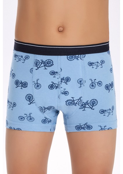 Ilke Likralı Erkek Çocuk Boxer 2'li Paket (342)
