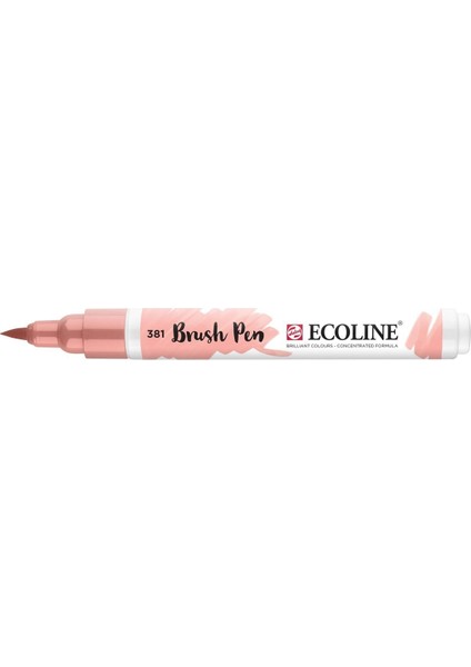 Ecoline Brush Pen Fırça Uçlu Kalem 381 Pastel Red