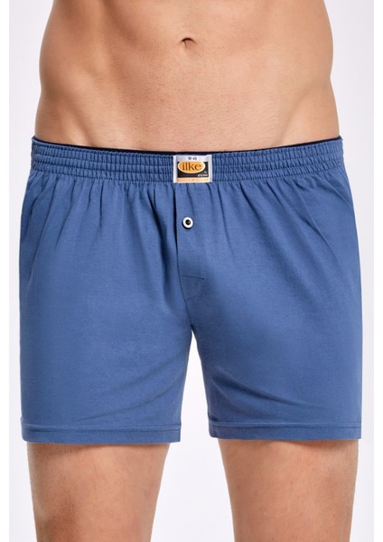 Havlu Bel Pamuk Tek Düğmeli Boxer 011 ( 3 Adet)