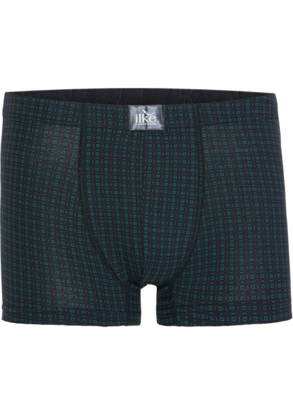 Desenli Likra Boxer 1601 (6 Adet)