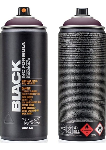 Black Seri 400 ml Sprey Boya BLK3070 Cherry