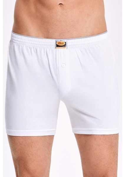 Havlu Bel Pamuk Tek Düğmeli Boxer 011 ( 3 Adet)