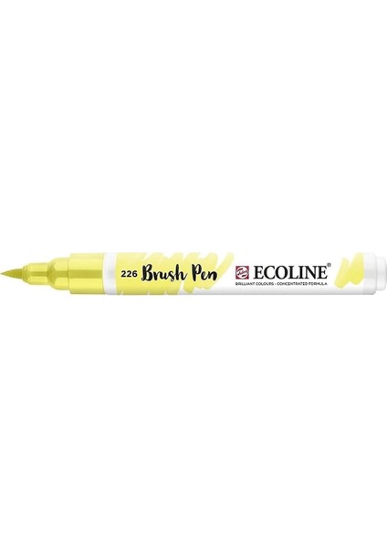 Ecoline Brush Pen Fırça Uçlu Kalem 226 Pastel Yellow