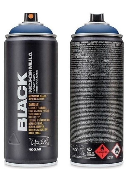 Black Seri 400 ml Sprey Boya BLK5080 Ultramarine
