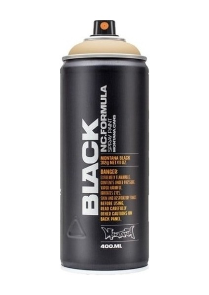 Black Seri 400 ml Sprey Boya BLK8020 Beige