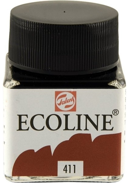 Ecoline Sıvı Suluboya 30 ml 411 Burnt Sienna