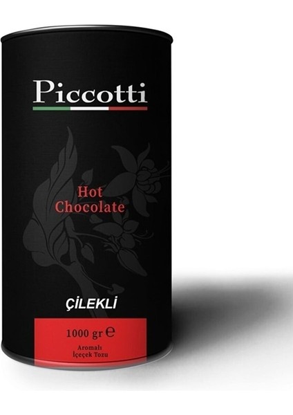 Sıcak Çikolalata Çilekli Kutu 1000 G