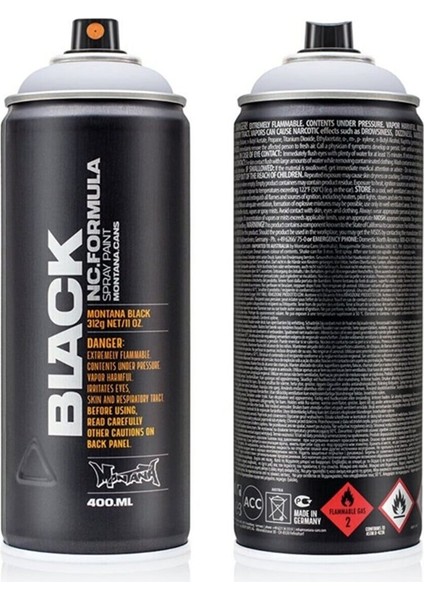 Black Seri 400 ml Sprey Boya BLK4310 Edelgard