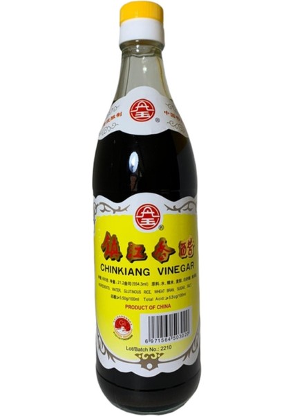 Siyah Pirinç Sirkesi Danyu 554.3ML Chinkiang Vinegar