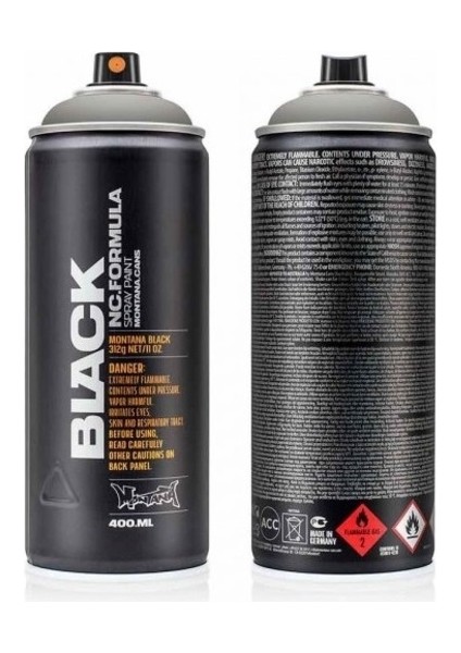 Black Seri 400 ml Sprey Boya BLK7340 Dumbo