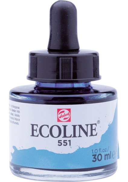 Ecoline Sıvı Suluboya 30 ml 551 Sky Blue Light