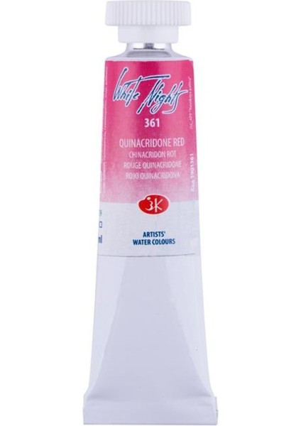Tüp Suluboya 10 ml N : 361 Quinacridone Red